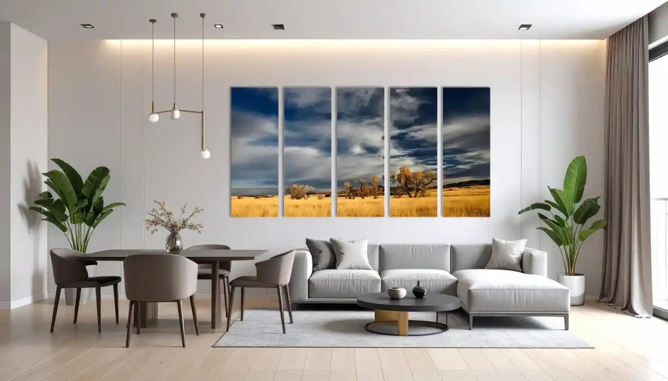 Eigenes Foto als mehrteilige Wandbilder gestalten