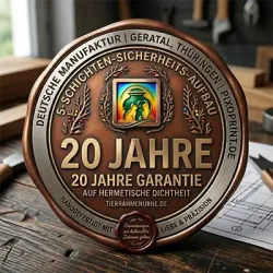 tierrahmenurne gibt eine 20 jahre garantie auf hermetische dichtheit